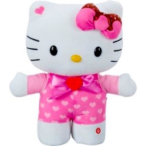 Hello Kitty Valentine Side Stepper Greeter 2024 Happy Shuffle Pink Hearts